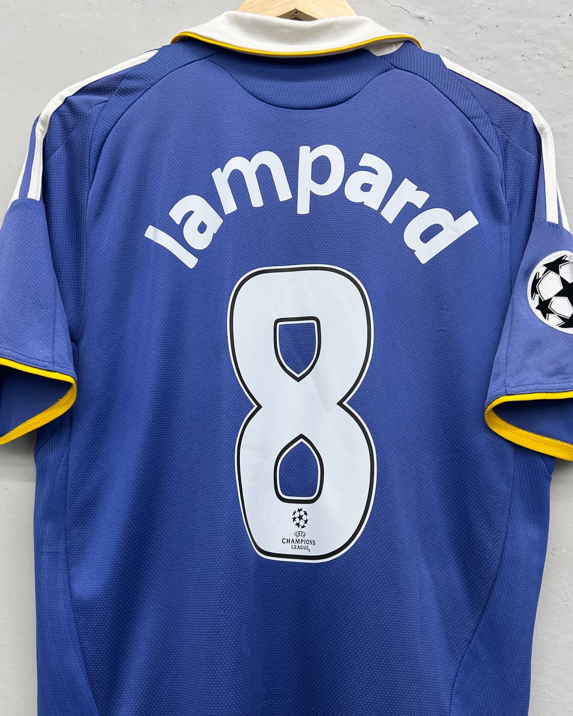 아디다스 08-10 첼시 홈 챔스 결승킷 No.8 프랭크 램파드 상품이미지2