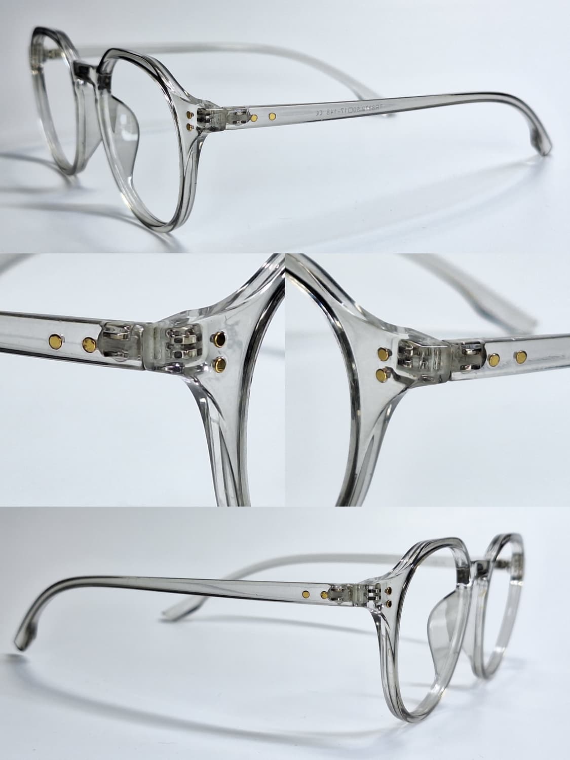 Ted Smith 테드 스미스 TR8872 투명 보스턴 안경테 50mm  상품이미지5