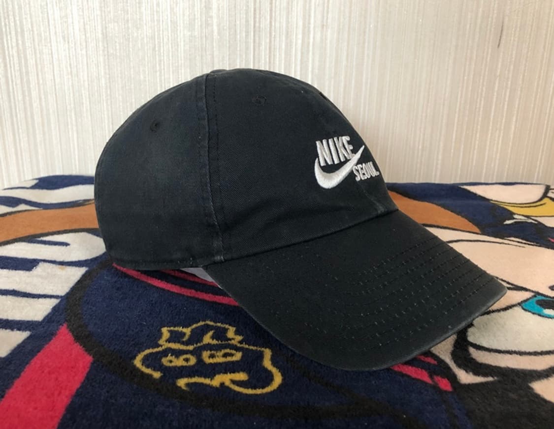(2) 나이키서울(SEOUL) 한정모자/볼캡/태극기패치/블랙 상품이미지6