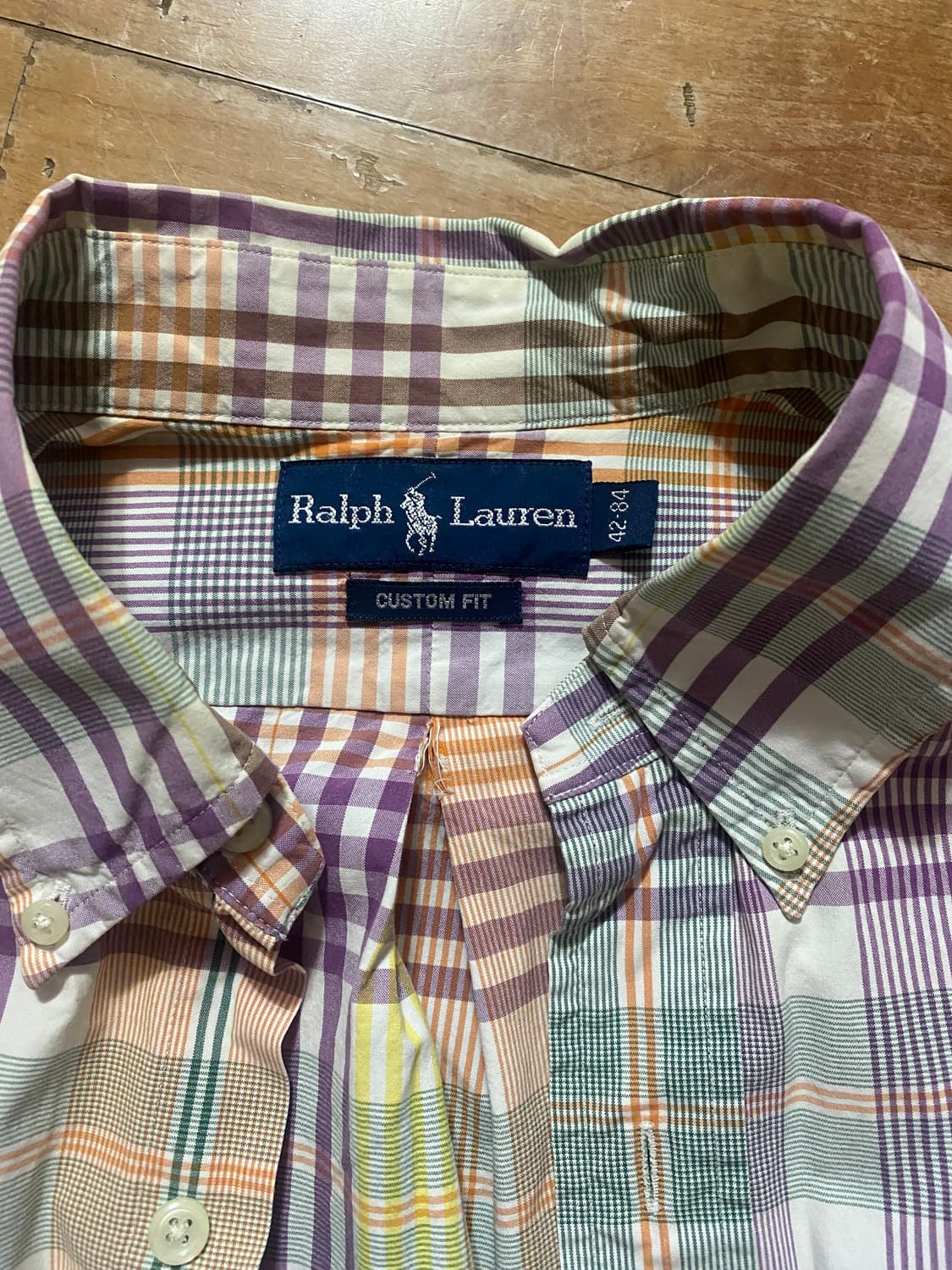 폴로 랄프로렌 체크 남방 105 상품이미지3