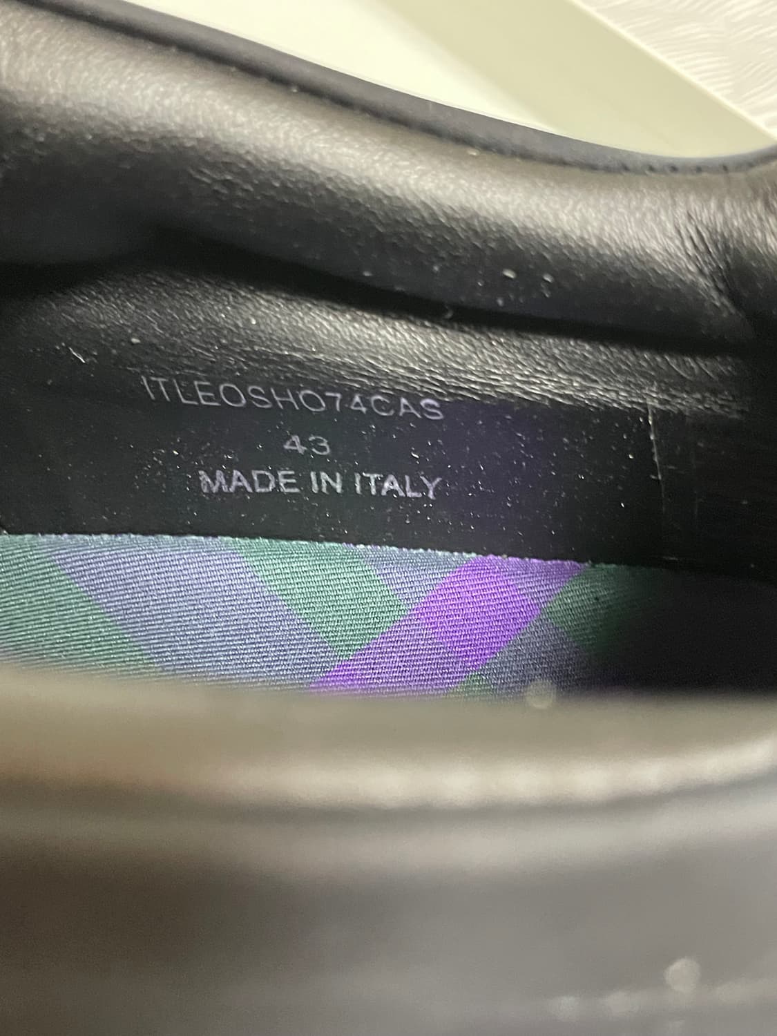 버버리 크리퍼 블랙 43사이즈 상품이미지3