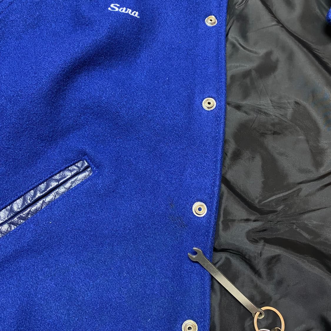 🌊 90s letter varsity jacket 상품이미지7