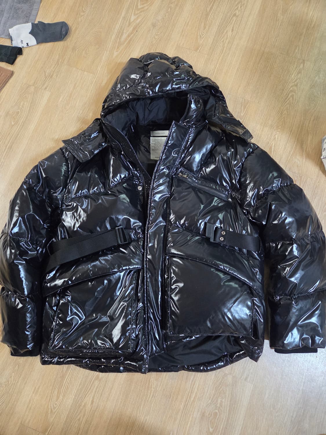 메종미네드 벨티드 패딩 105 상품이미지1