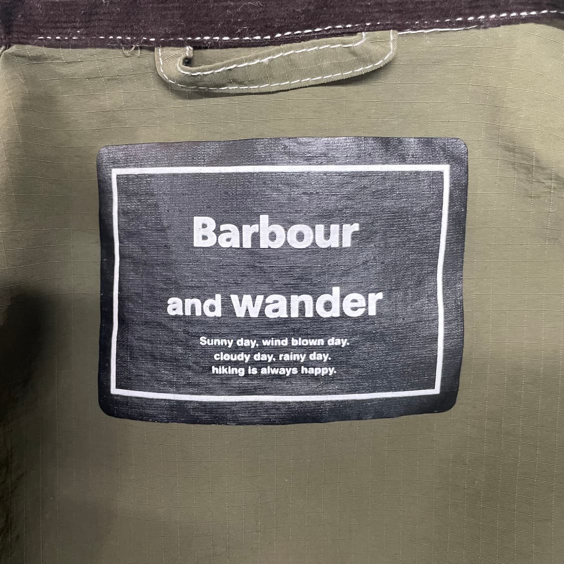 Barbour x and wander 상품이미지5