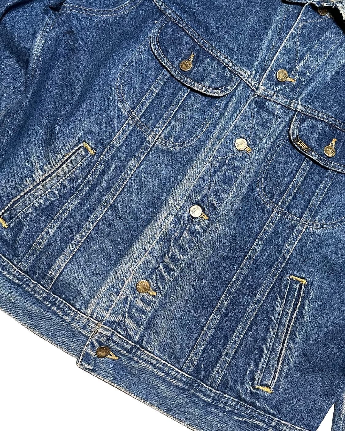 80s 리 라이더스 데님 트러커 자켓 made in usa 상품이미지4