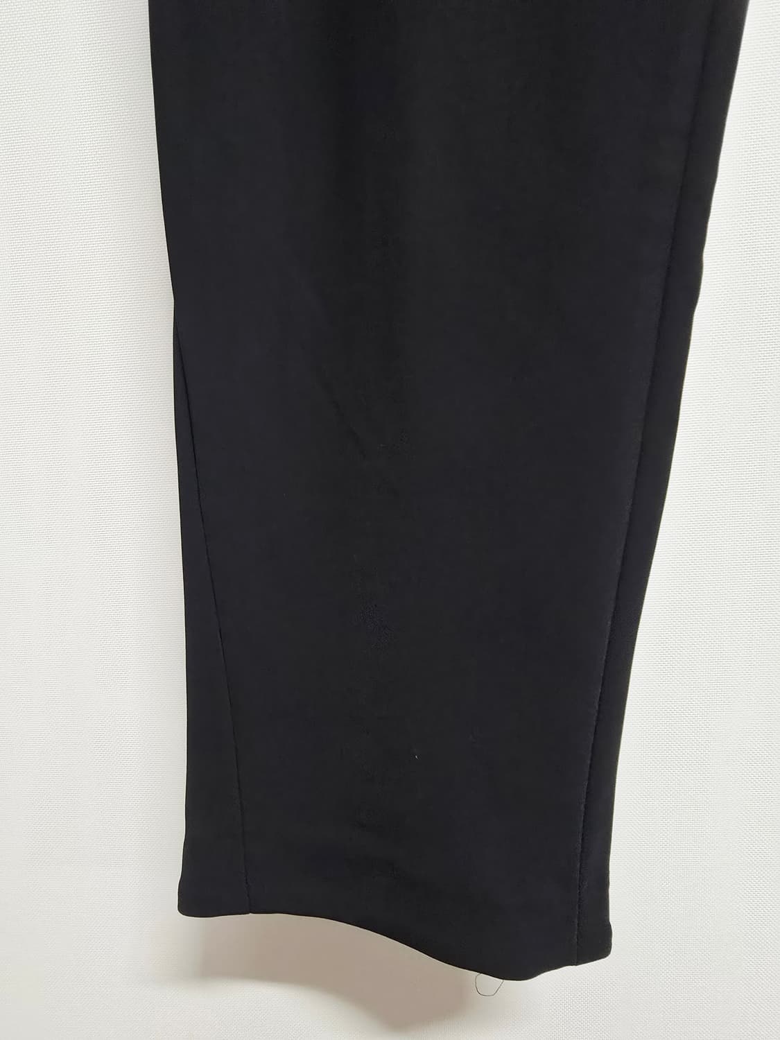 루이까스텔 블랙 여성 기모바지 슬랙스 상품이미지3
