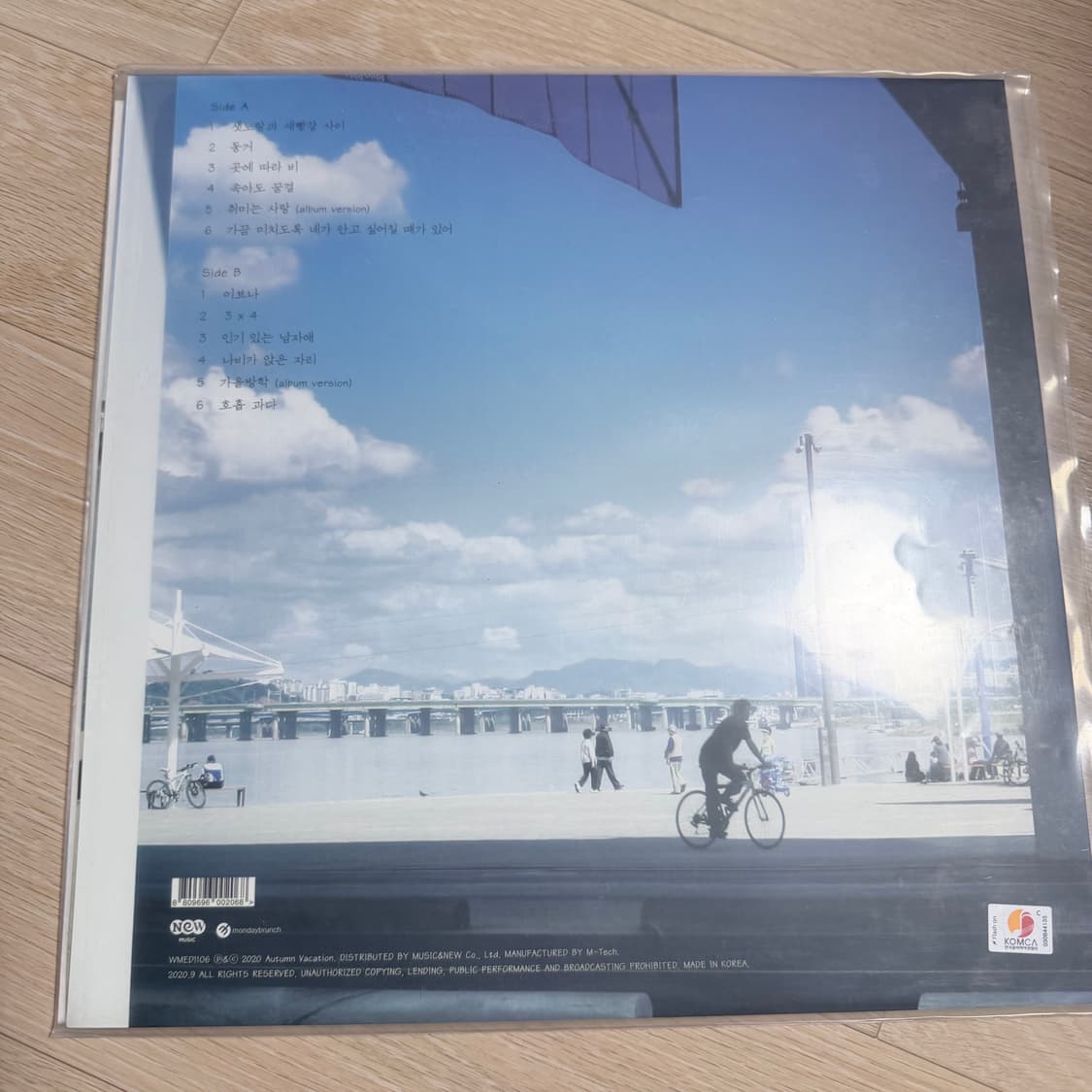 가을방학 1집 lp 상품이미지2