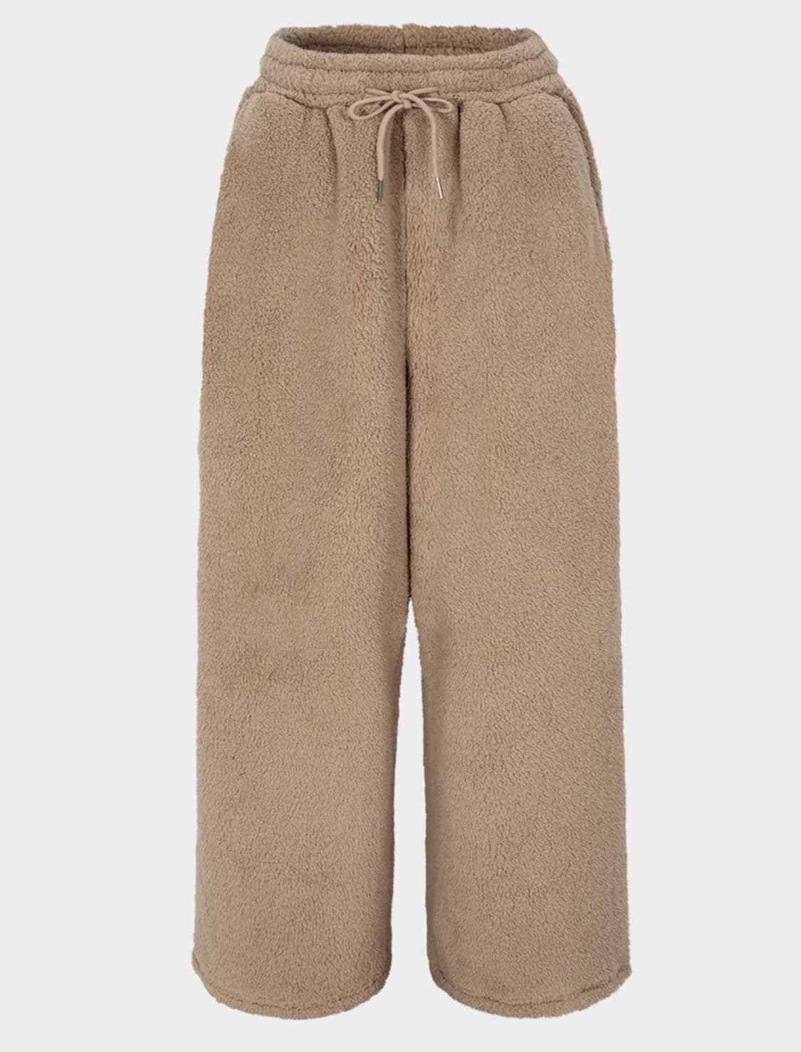 리마지 플러피 플리스 카펜터 팬츠 (브라운) 상품이미지2