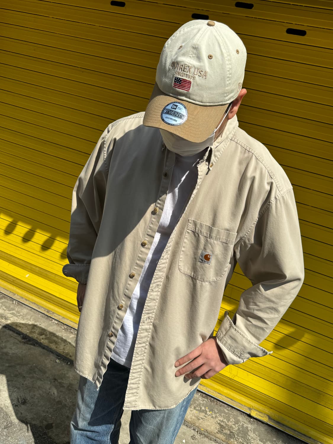 칼하트 버튼다운 워크셔츠 XL 상품이미지2