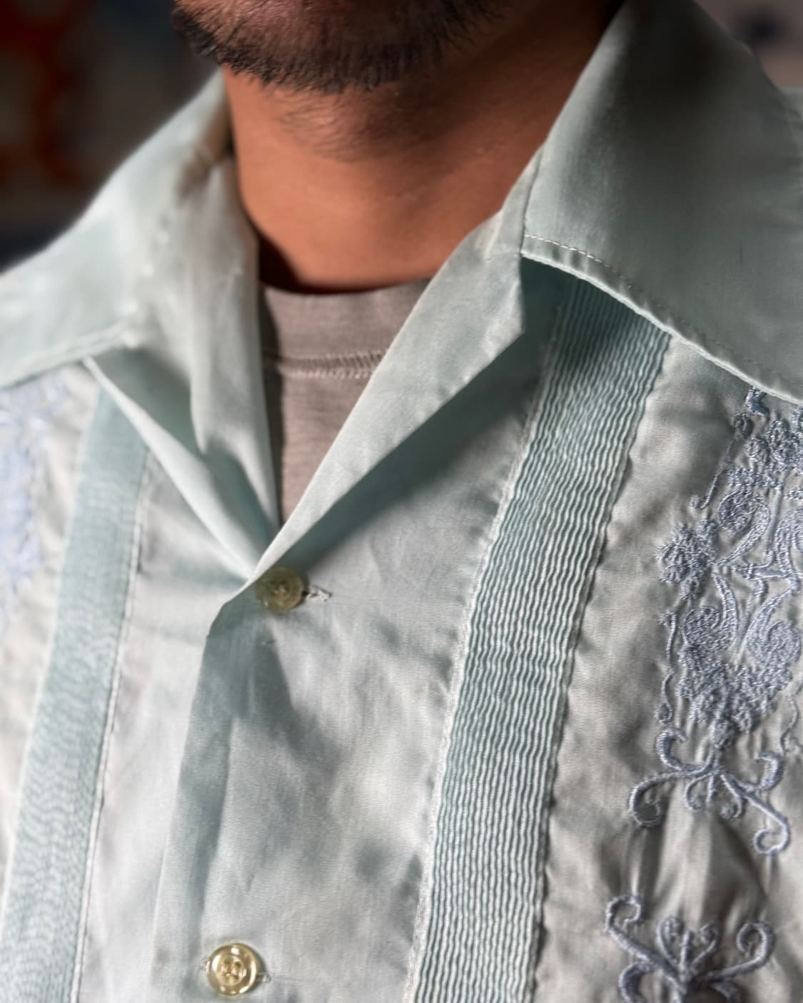 70-80's Revgo 구아야베라 셔츠 L 상품이미지9