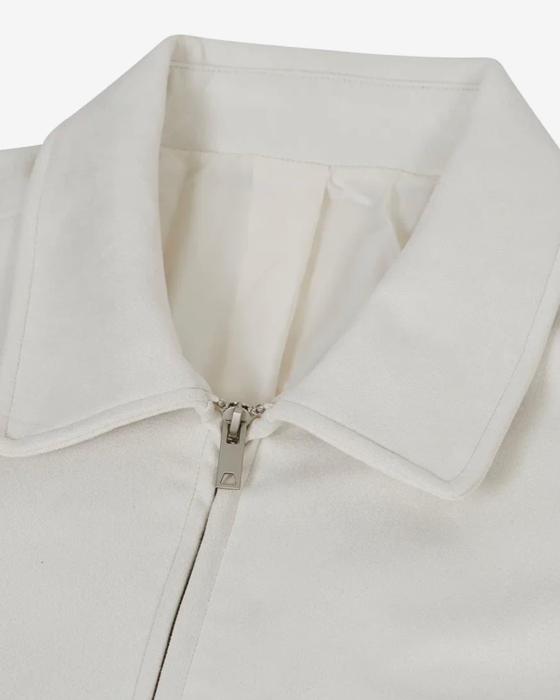 아이러니포르노 화이트라인 크루얼티프리 알파 스웨이드 자켓 상품이미지3