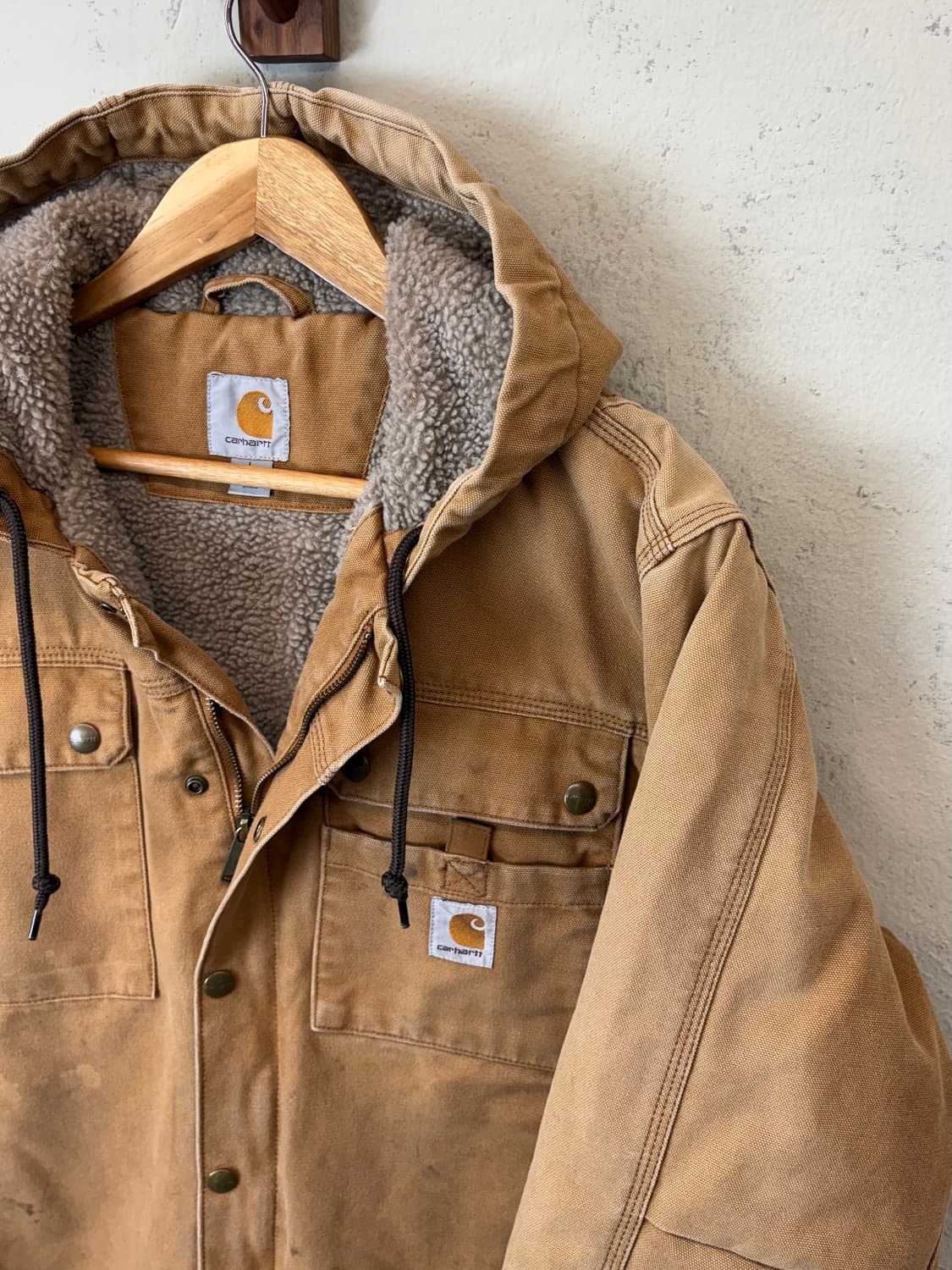 칼하트 오리지날 바틀렛 워크자켓 브라운 상품이미지7
