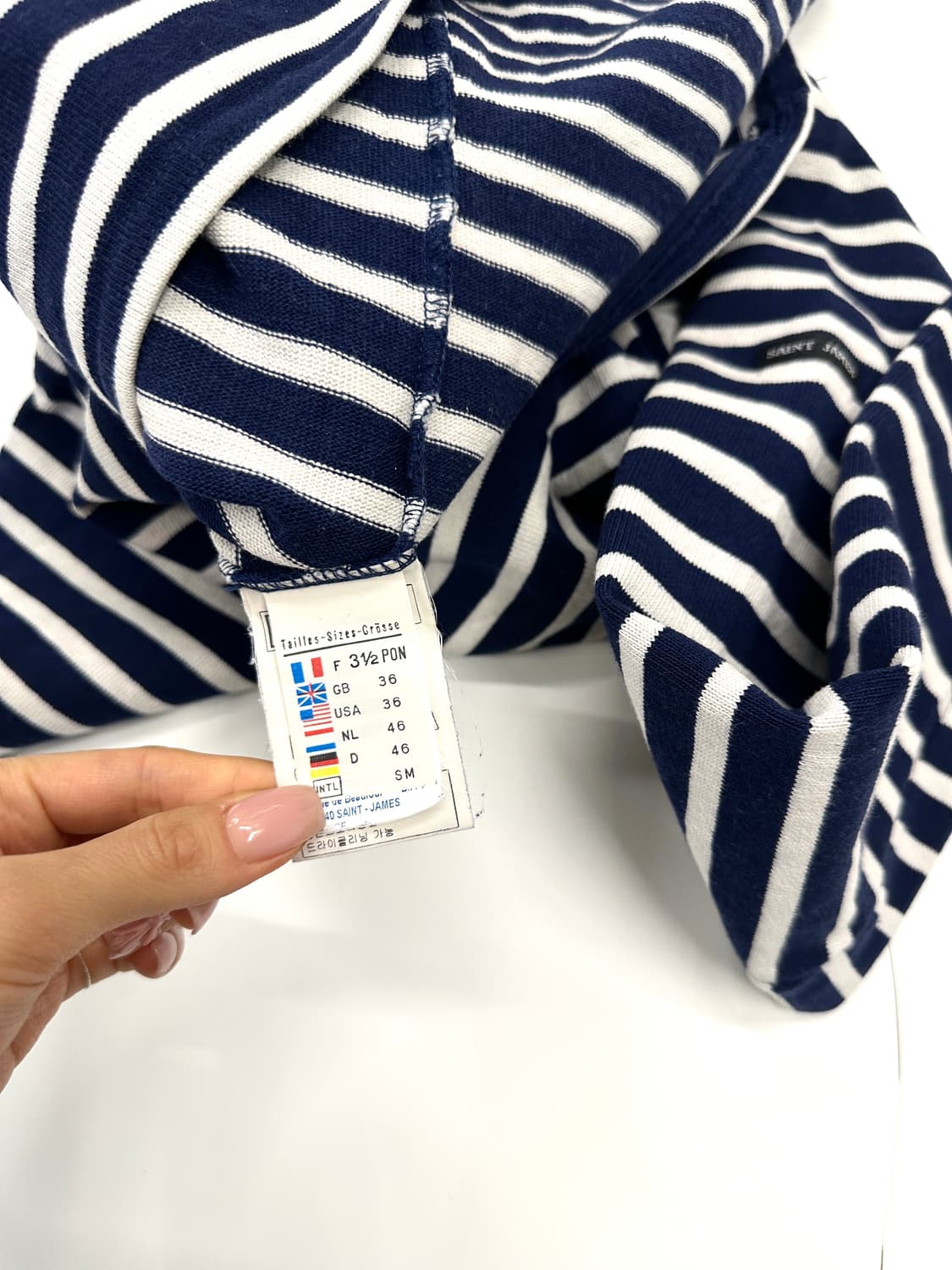 오프넥 스트라이프 롱슬리브 (saint james) 상품이미지4