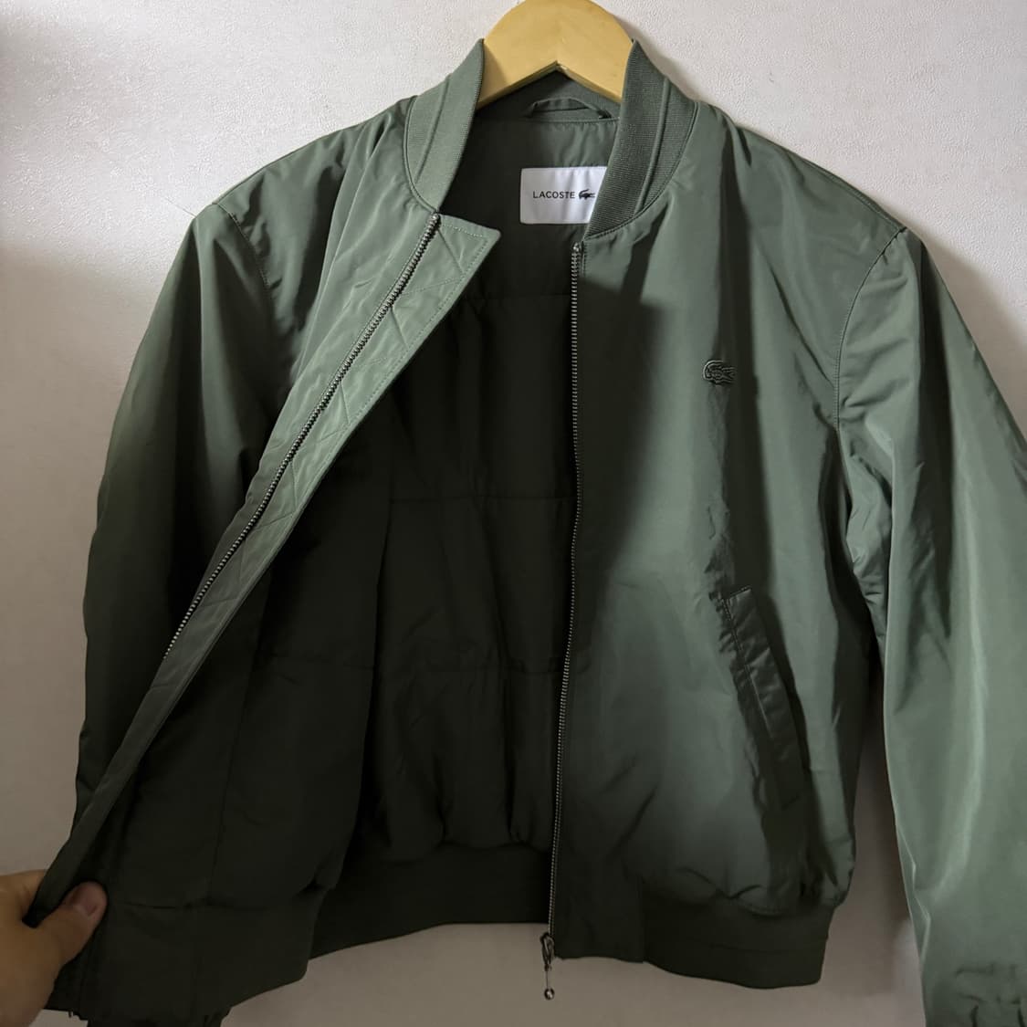 라코스테 여성 MA-1 항공 숏점퍼  34(66정도) 상품이미지8