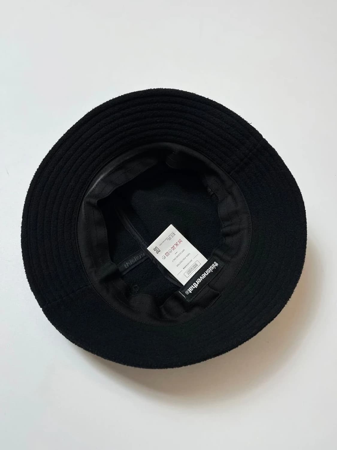 디스isneverthat 부클 버킷 햇 Q1430 상품이미지4