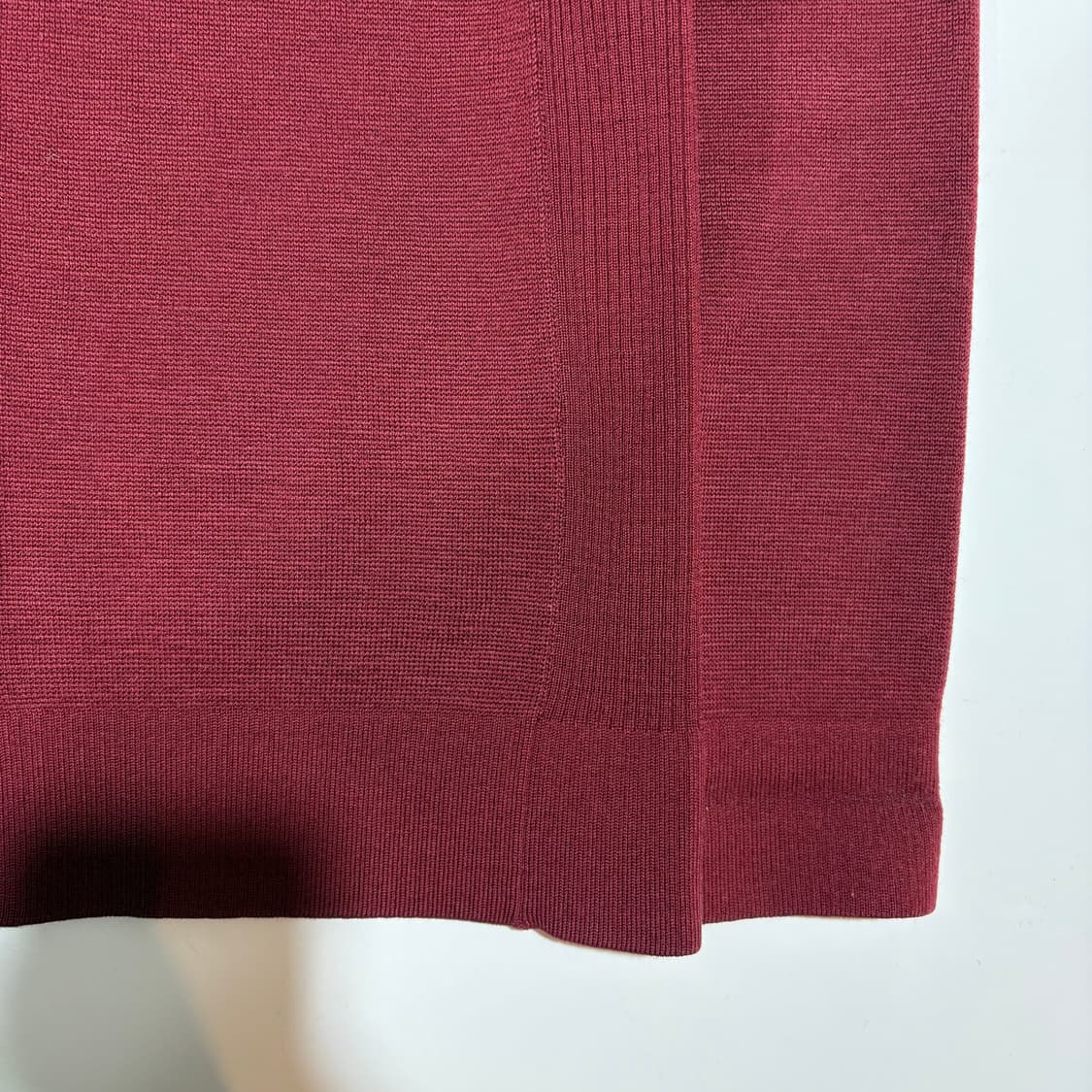 라코스테 레드 집업 니트 가디건 상품이미지3