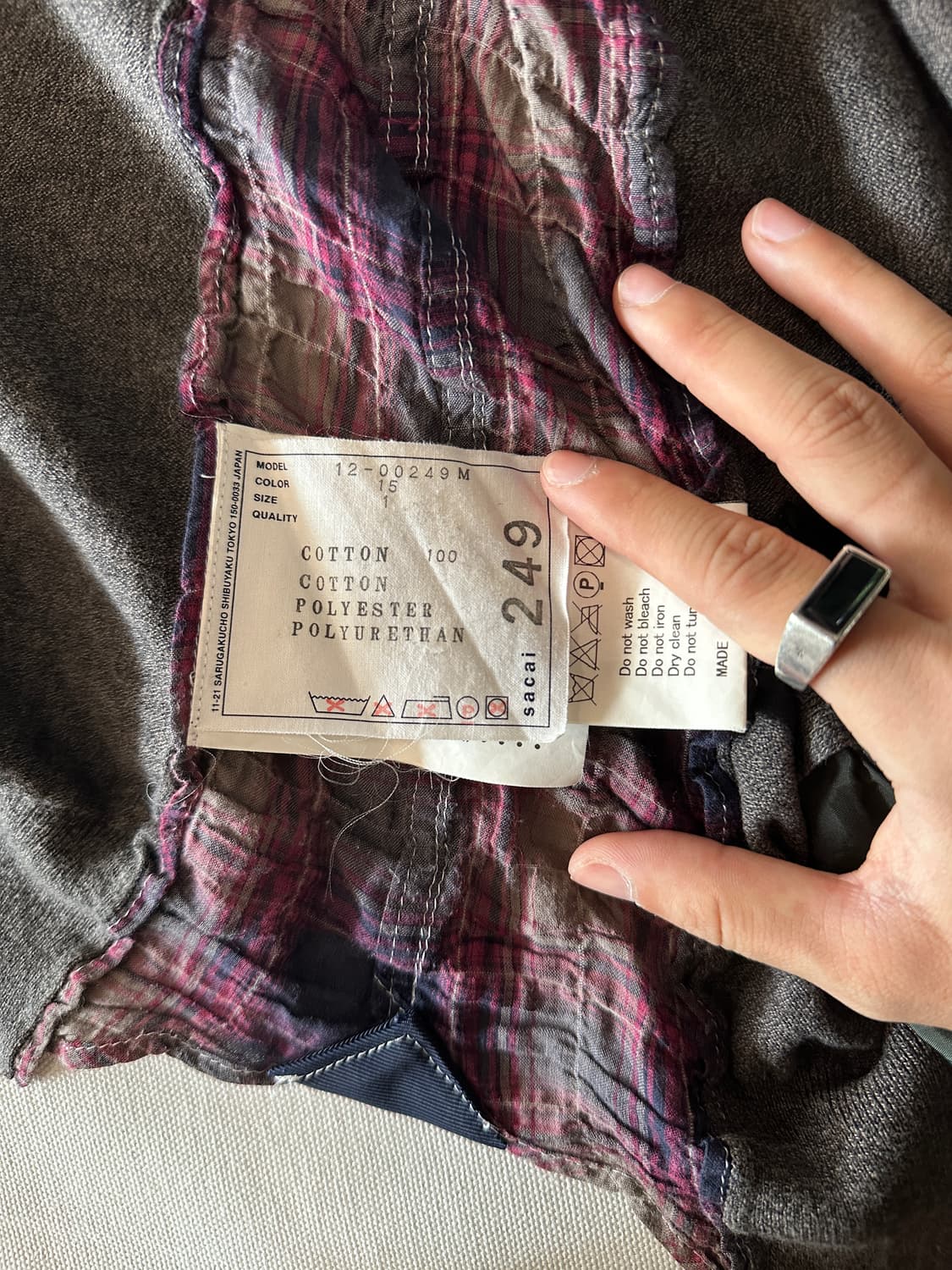 SACAI hybrid cardigan 상품이미지10