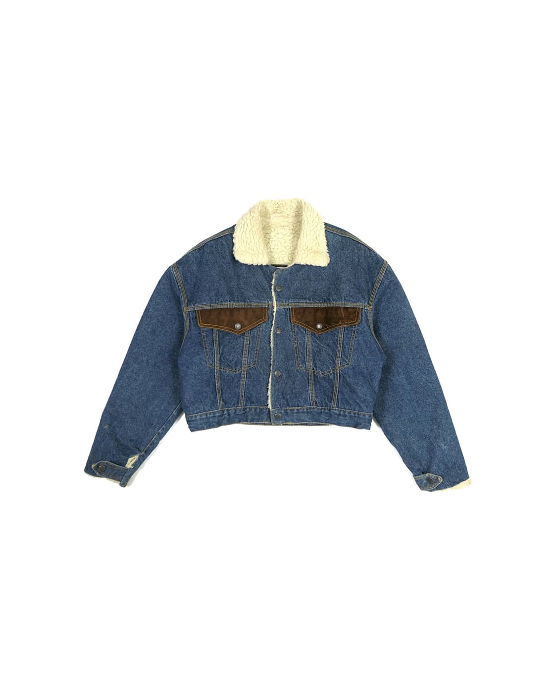 Dincoy sherpa denim jacket 상품이미지1