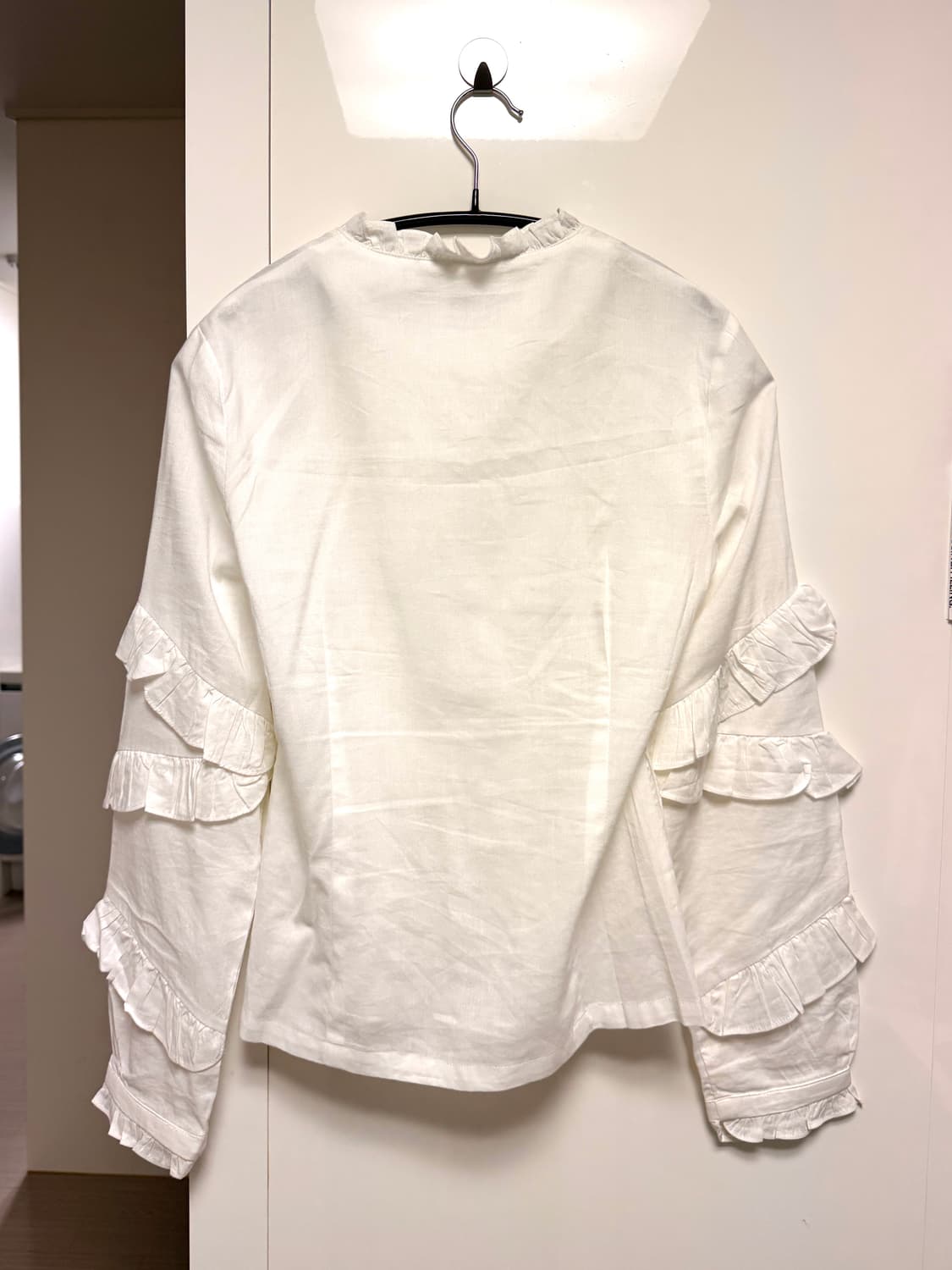 오픈와이와이 프릴 슬리브 투웨이 집업 상품이미지2