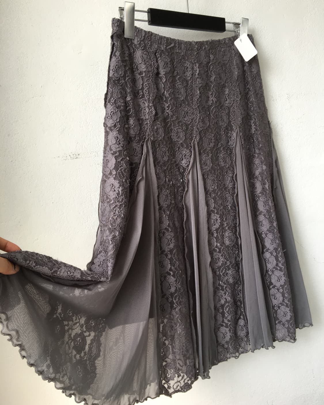 Lace flare layer skirt 상품이미지2