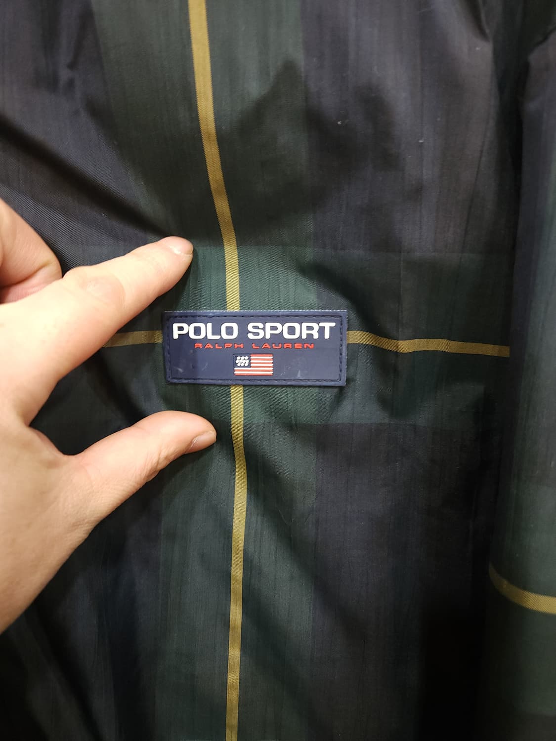 폴로스포츠 90s 블랙와치 체크 숏 패딩 점퍼

 상품이미지3