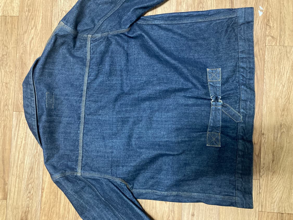 커버낫 셀비지 데님 자켓 L 상품이미지4