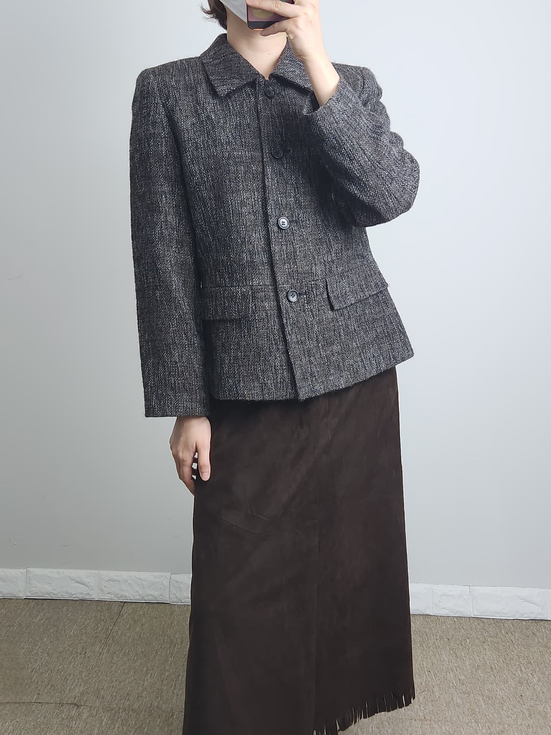 클래식 울 자켓 상품이미지4