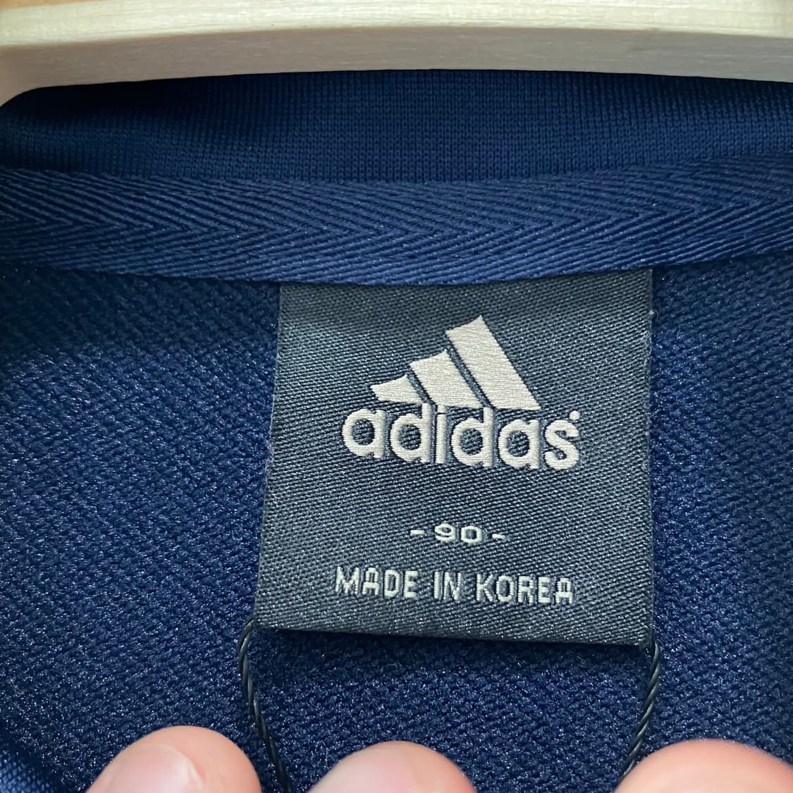 733 아디다스 네이비 핑크 삼선 져지 상품이미지3