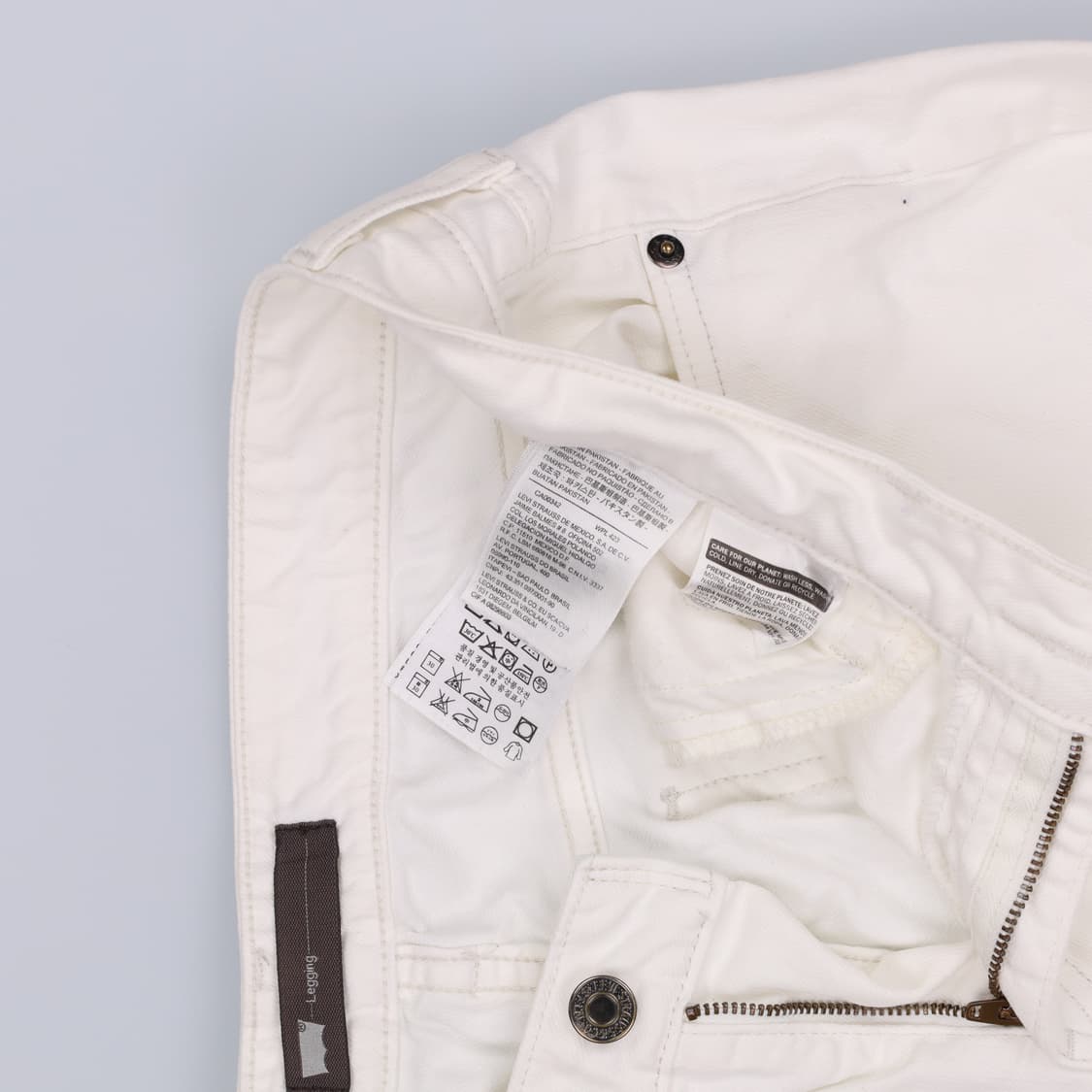 [W31 L30] 리바이스 배기핏 화이트데님팬츠 1216H1 상품이미지5