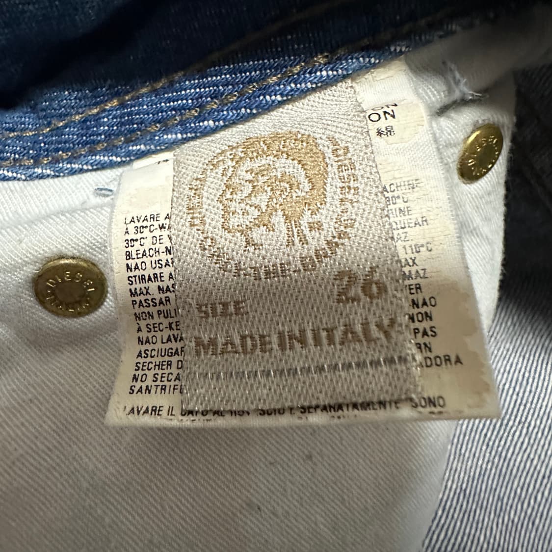 DIESEL italy made bootcut denim pants 상품이미지4