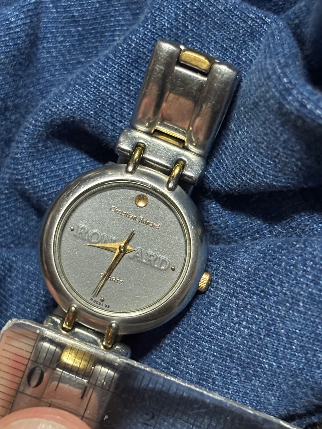 vintage christian ronard metal watch 상품이미지10