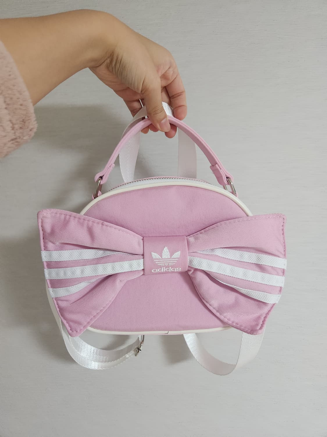 켈리즈 베이비핑크 캔디백 with  아디다스 상품이미지1