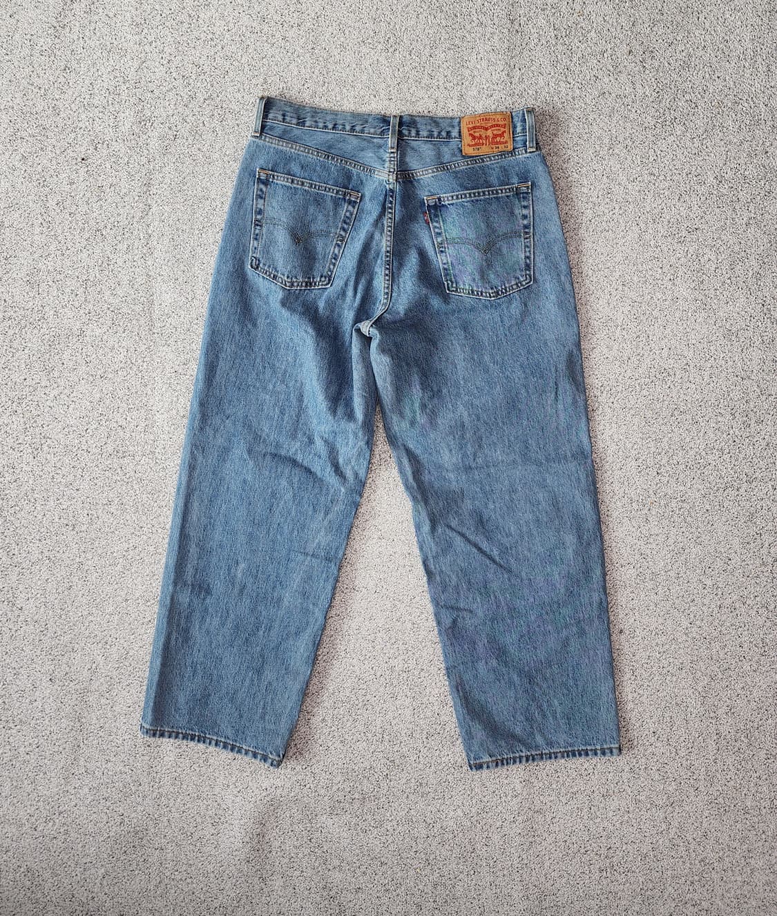 [34x32] 리바이스 578 배기와이드 진 청바지 상품이미지7