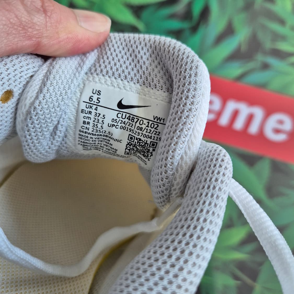 (세일)(새상품)나이키 에어맥스 흰색 운동화 CU4870 상품이미지10