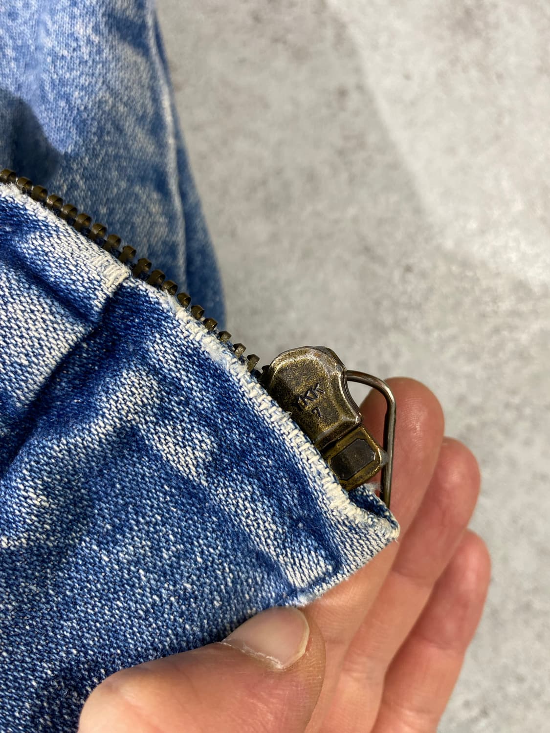 [L] 90s Jordache 조다쉬 빈티지 데님 봄버자켓 상품이미지6