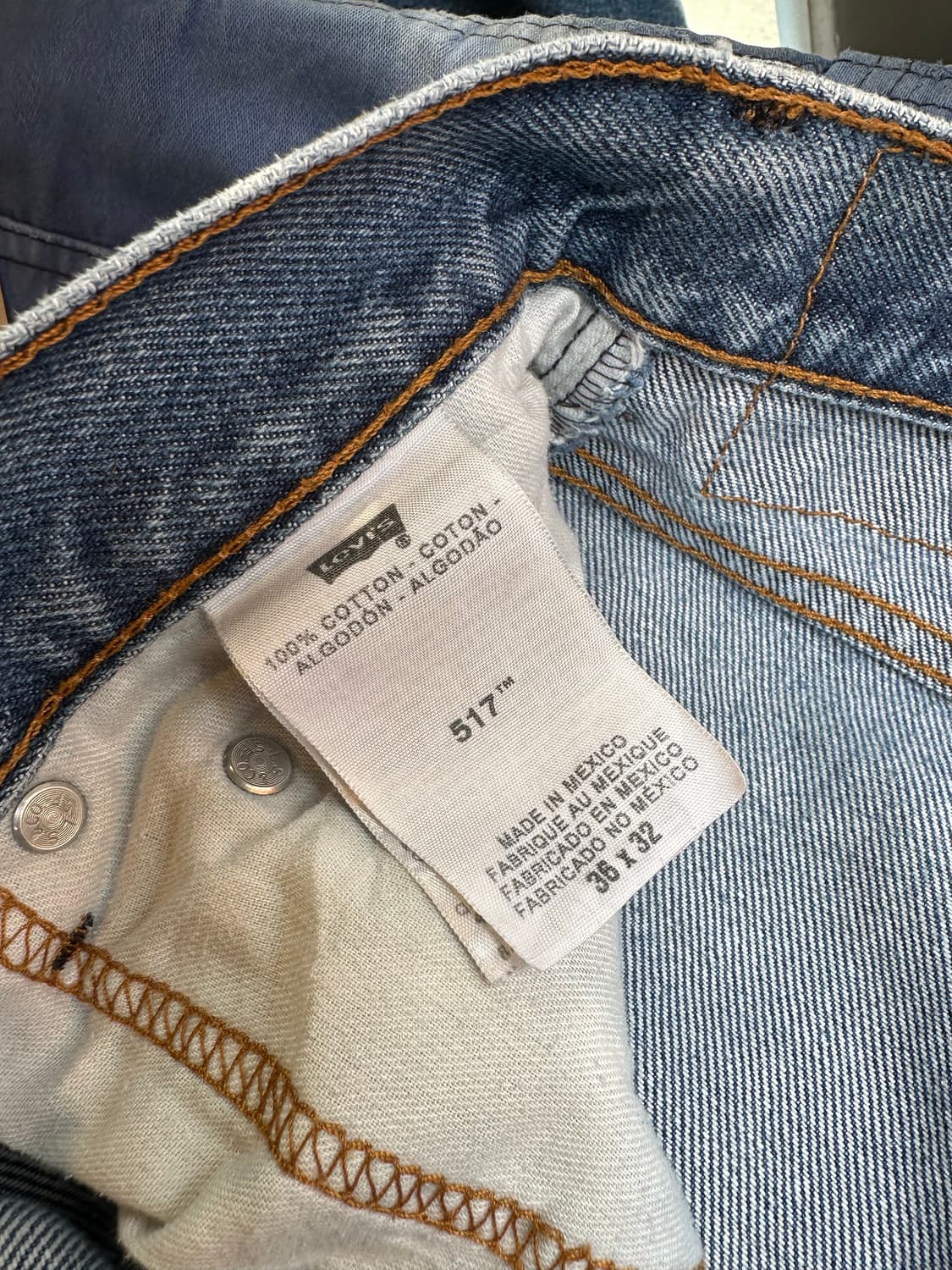 리바이스517 부츠컷 데님 팬츠 36x32 상품이미지8