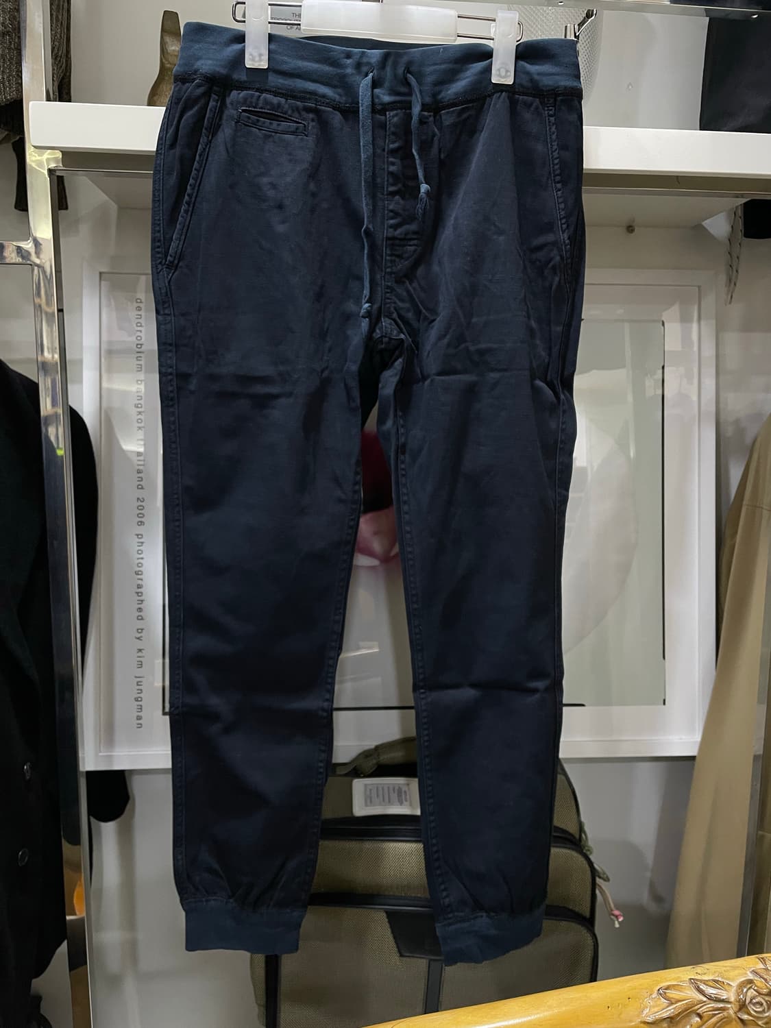 폴로랄프로렌/네이비 뱐딩조거팬츠(31“) 상품이미지1