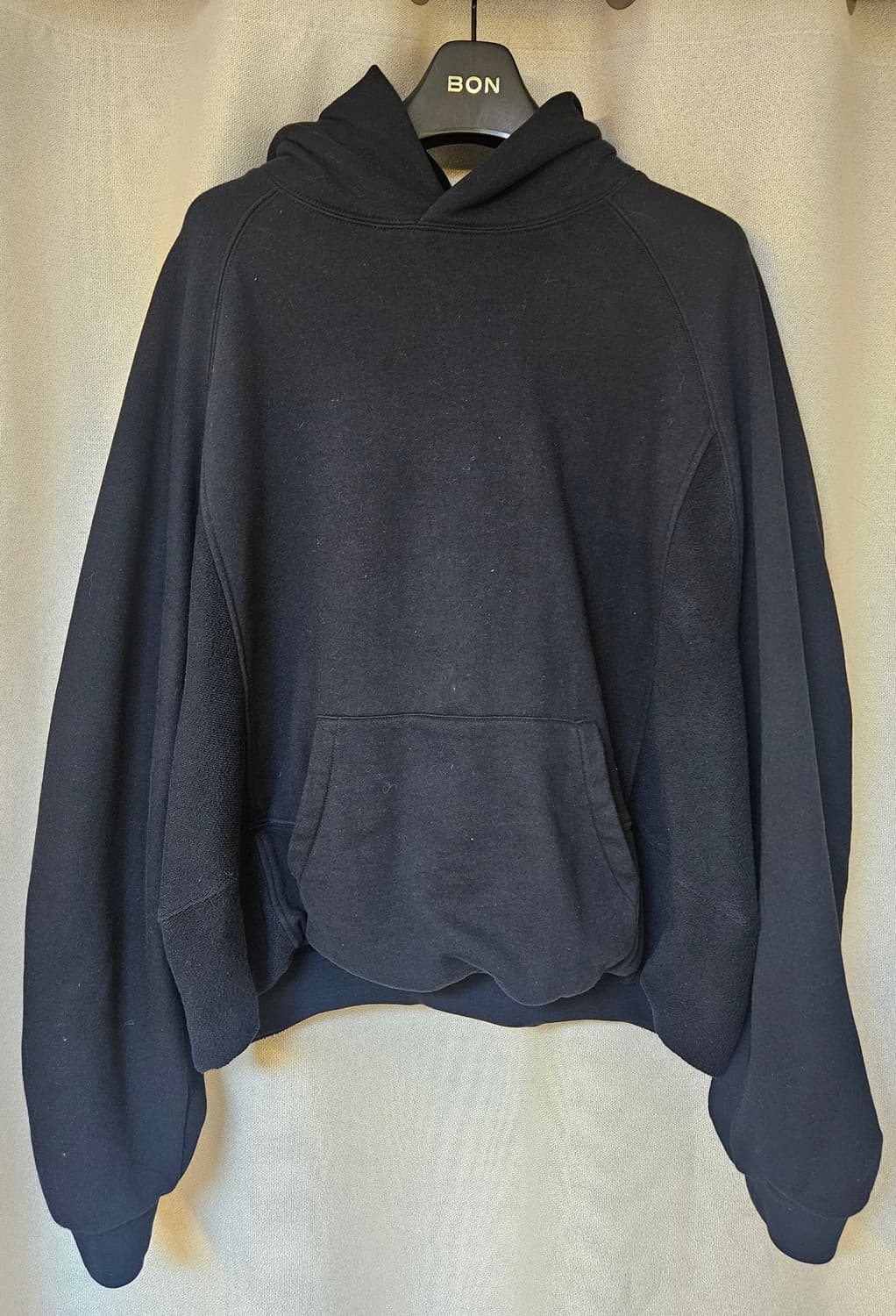 OAM factory &일꼬르소 블랙 후드티(XL) 상품이미지1