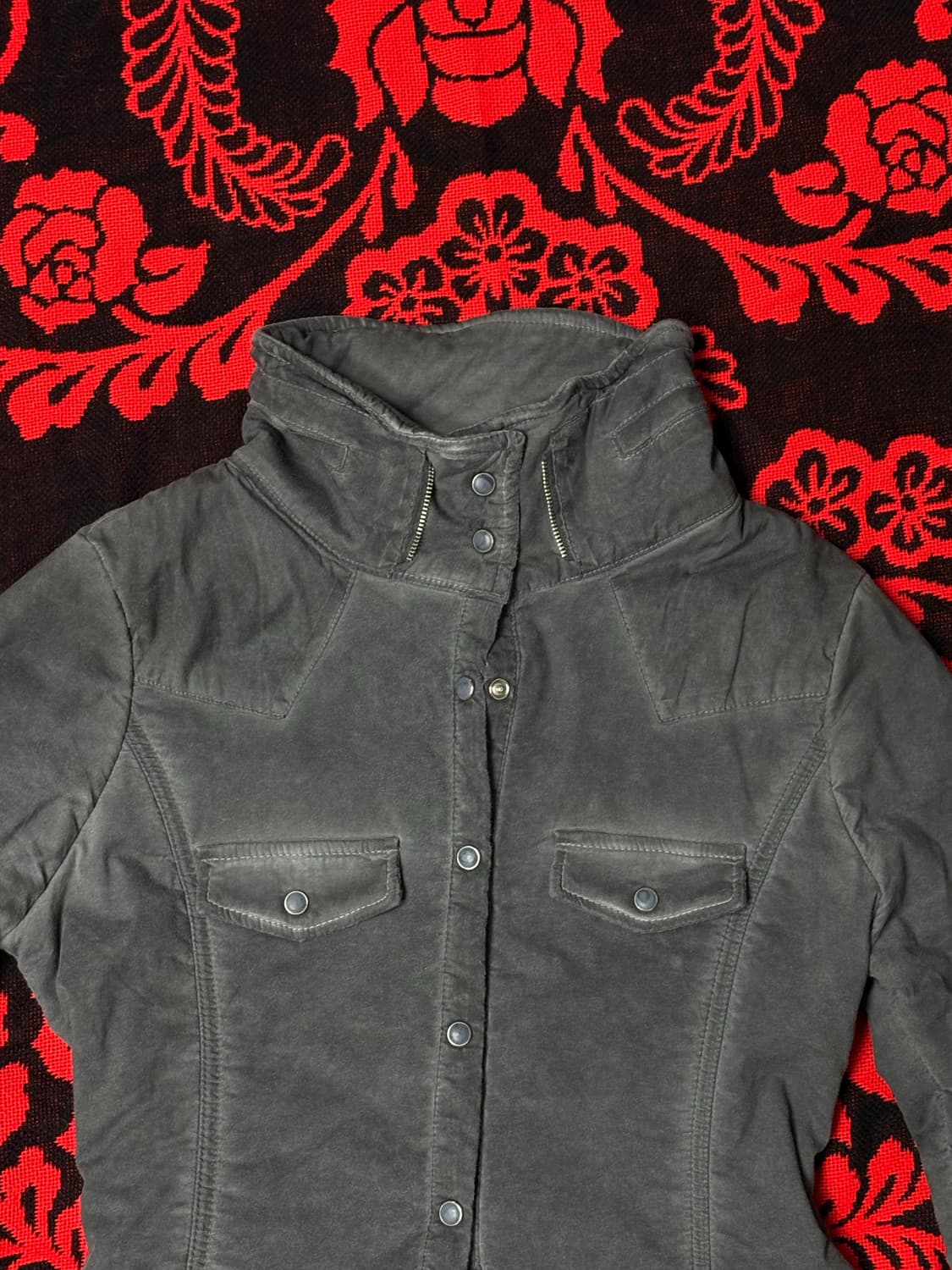 Rock-Punk gothic grey jacket 상품이미지6