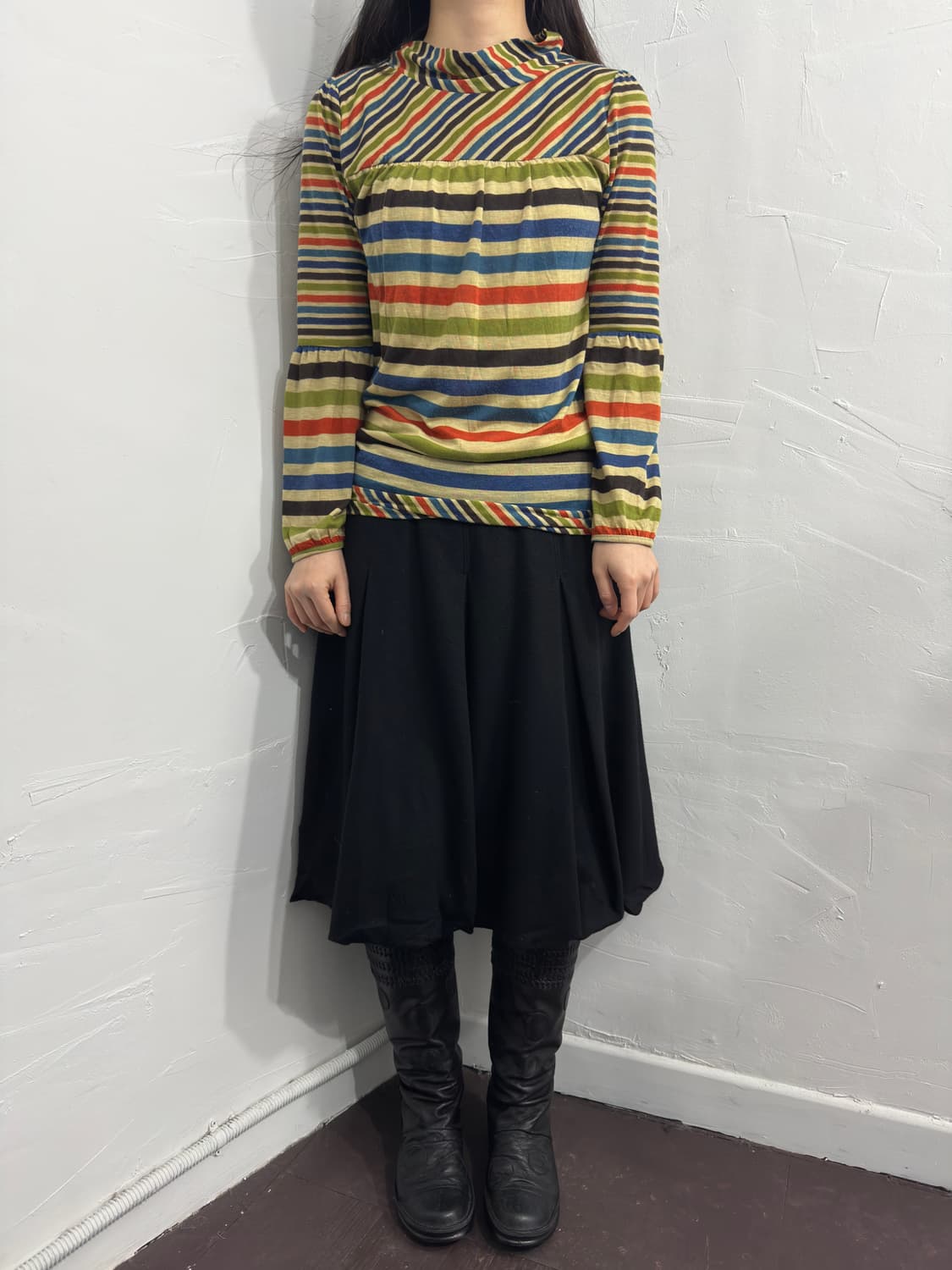 stripe design top 상품이미지2