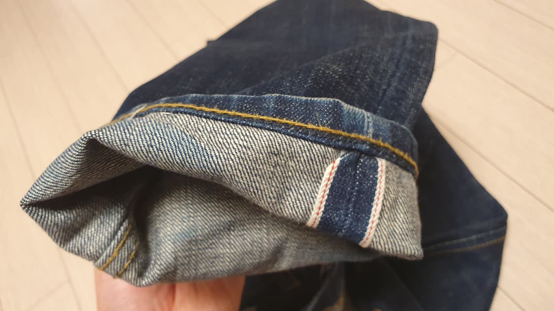 카시나 셀비지 데님 32 상품이미지6