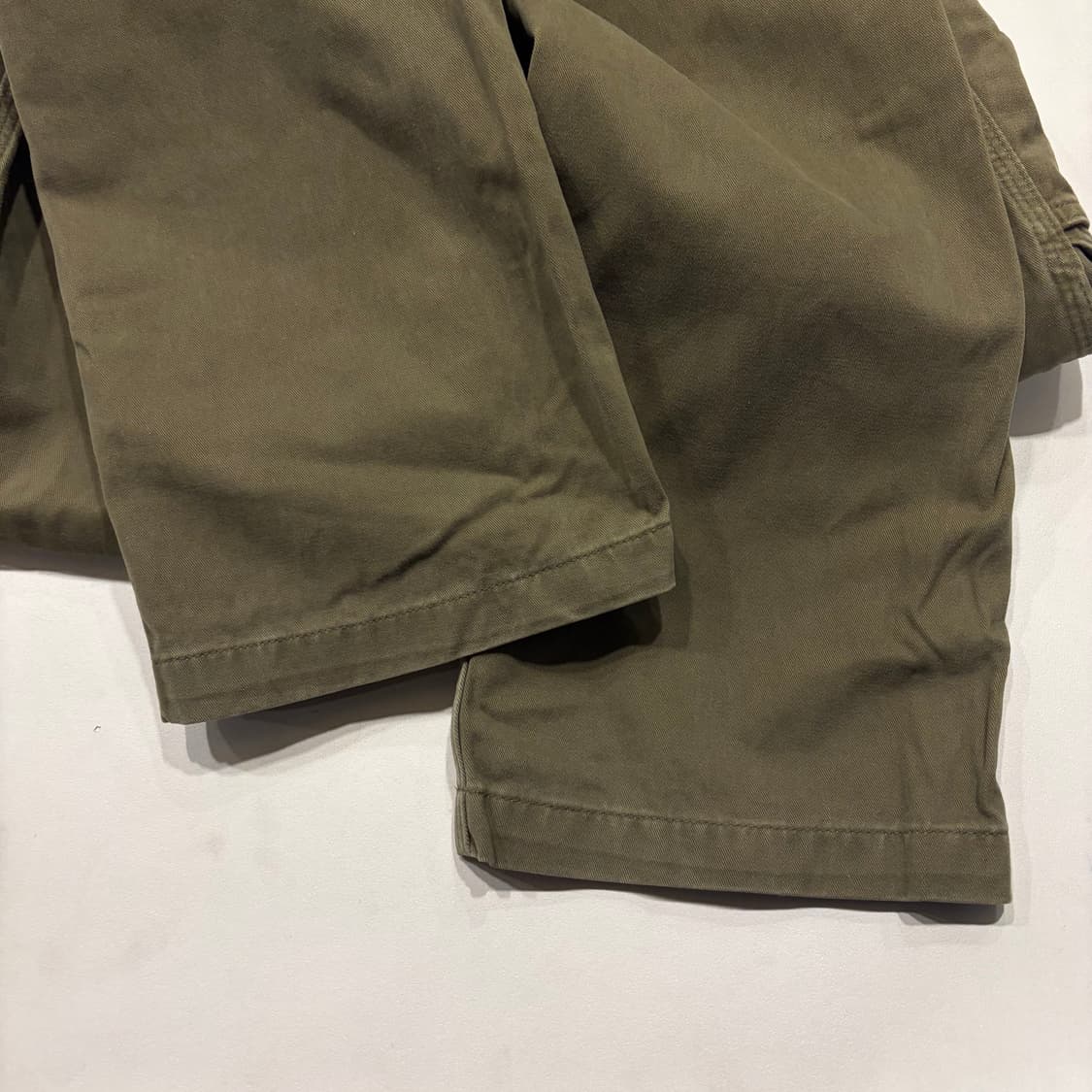 [32x30] 칼하트 B324 릴렉스드 카키색 워크 팬츠 D8 상품이미지4