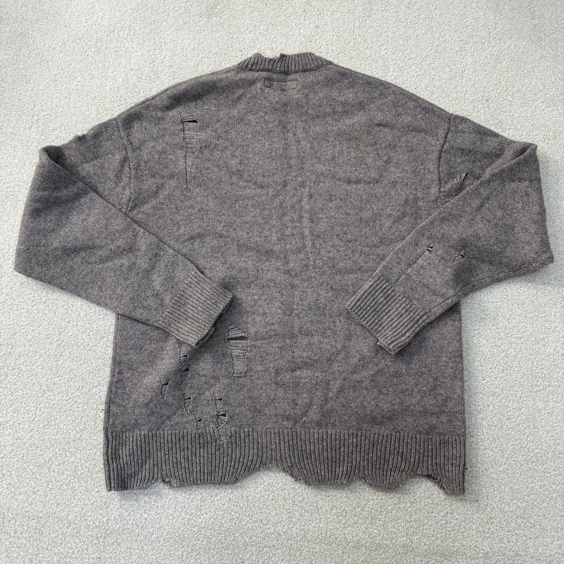 [S] 올세인트 데미지 포인트 니트(오염O) 0105T1 상품이미지2