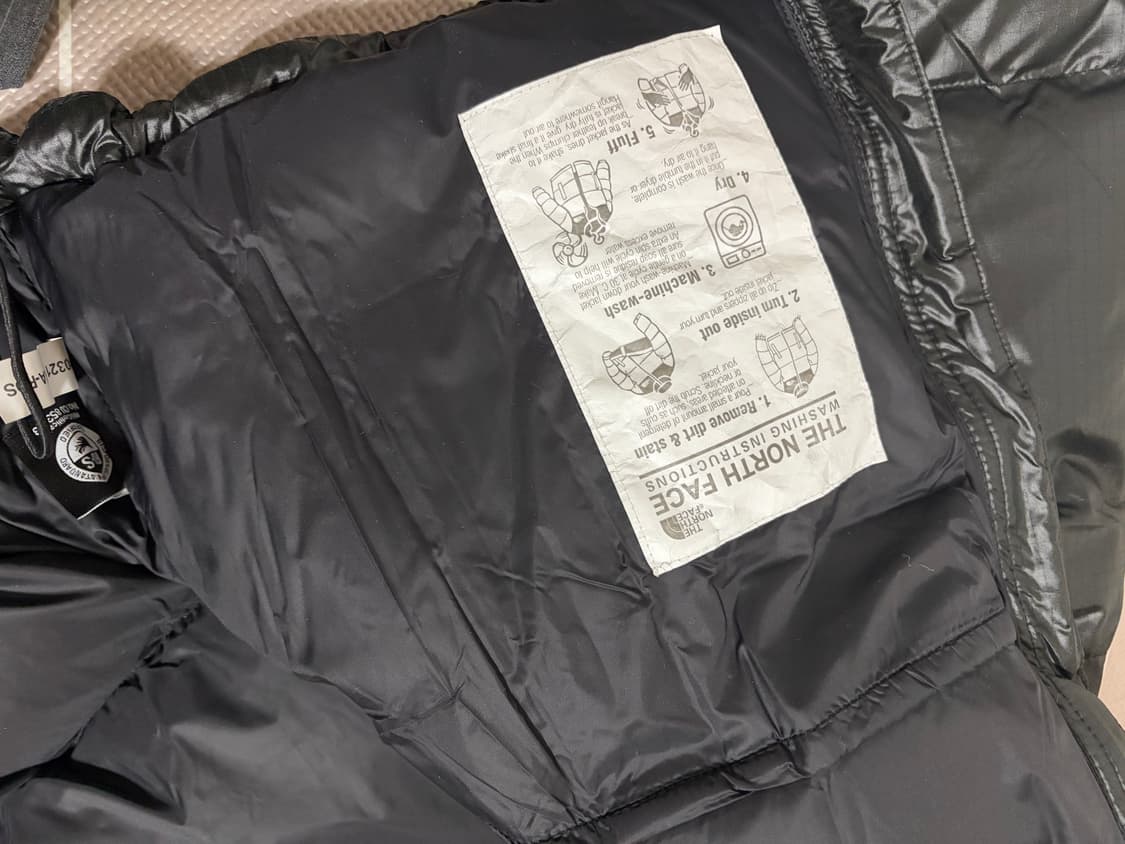 노스페이스 노벨티 화이트라벨 숏패딩m 상품이미지4