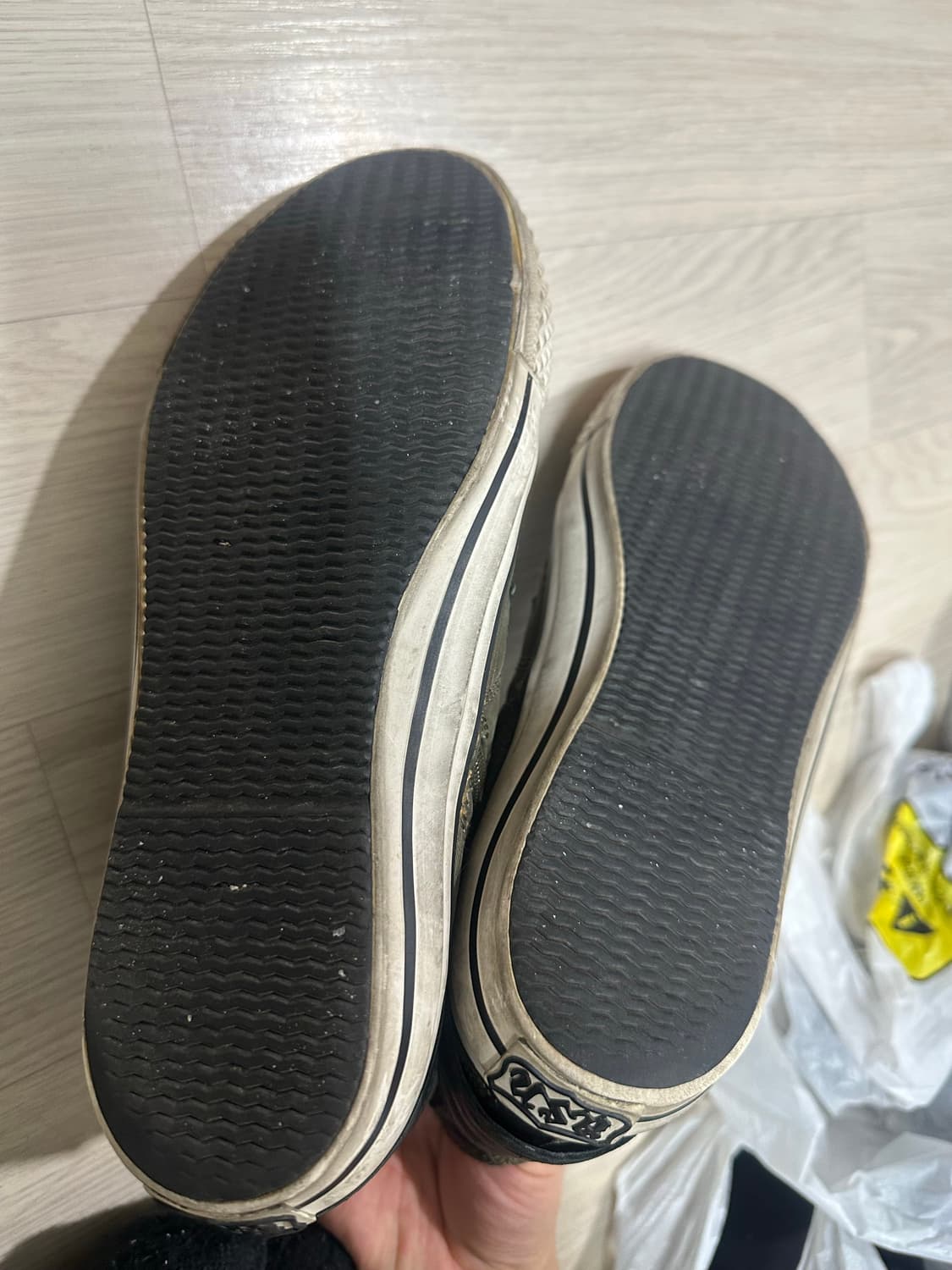 ASH 아쉬 버클 하이탑 스니커즈 255 카키 상품이미지5