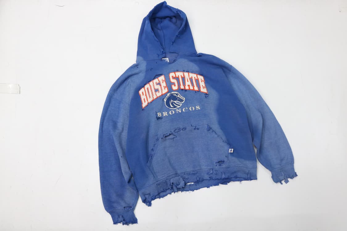 러셀 보이시 스테이트 브롱코스 크랙 로고 디스트로이드 후드 (L) 상품이미지2