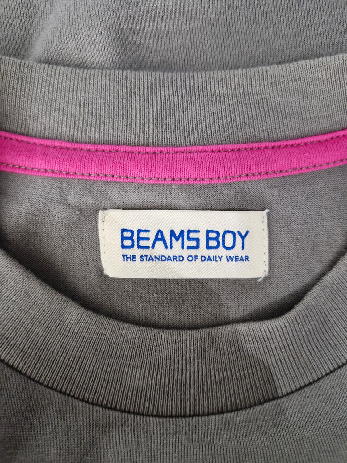 빔즈보이 BEAMS BOY. 롱슬리브 카키_사이즈1 상품이미지5