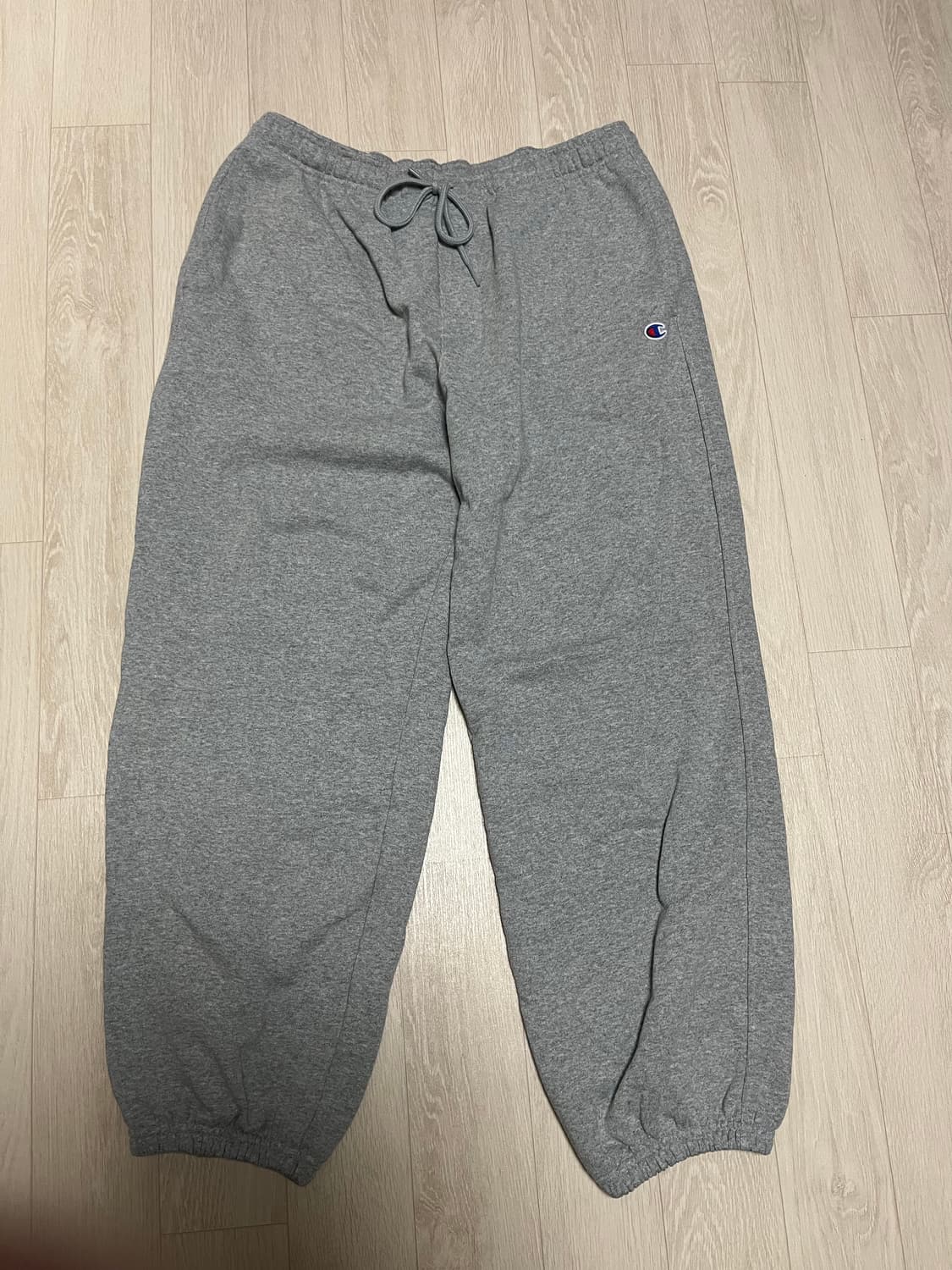 챔피온 C로고 와이드핏 스웨트 조거 팬츠 L 상품이미지1