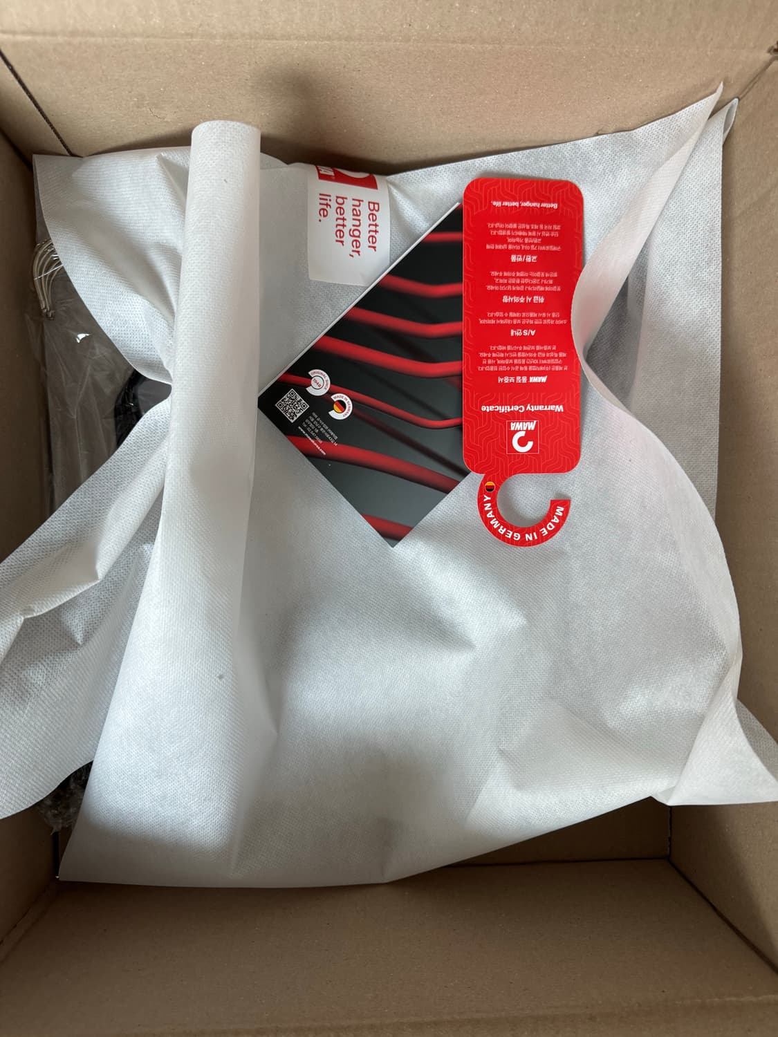 마와 옷걸이 바디폼 46L 외투용 블랙 10개 새상품 상품이미지2