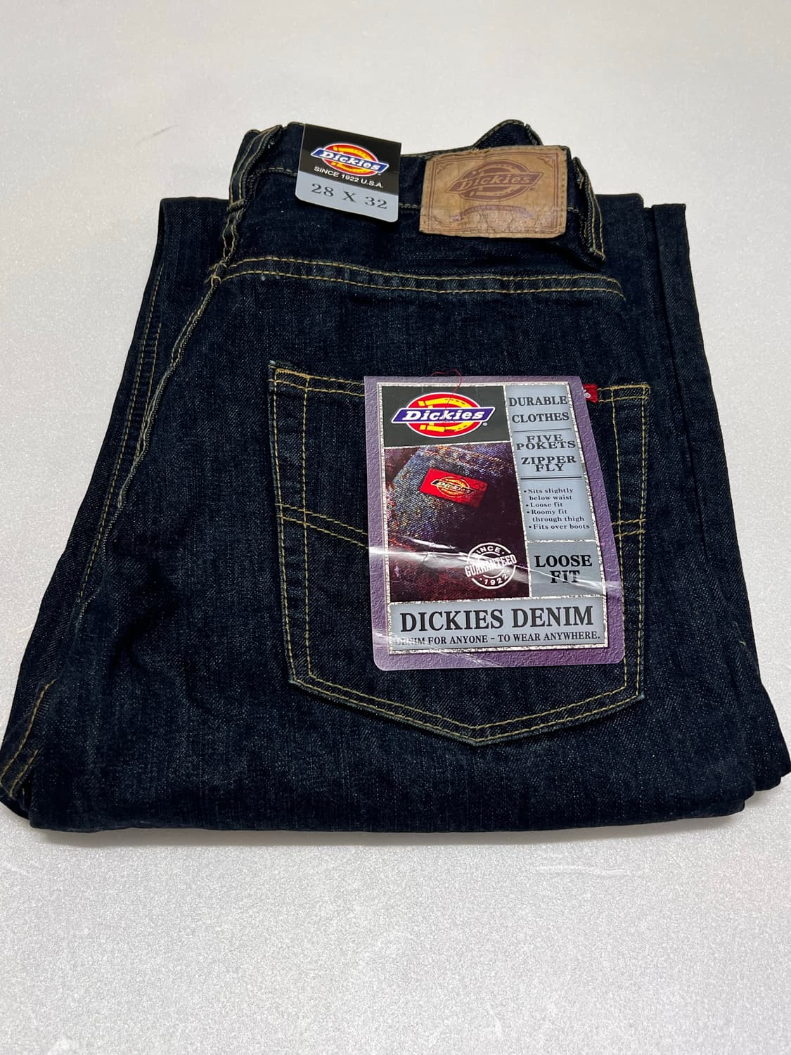 [28] 디키즈 루즈핏 데님팬츠 새상품 상품이미지2